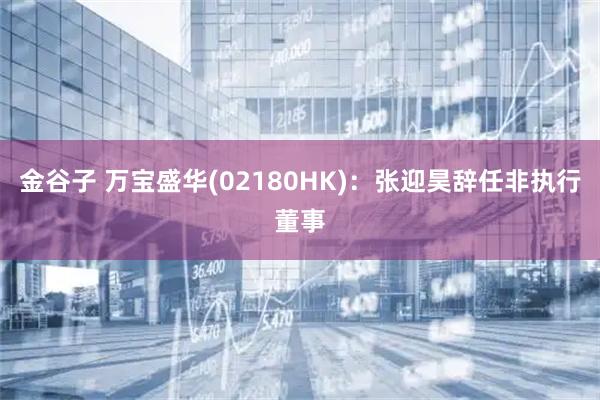 金谷子 万宝盛华(02180HK)：张迎昊辞任非执行董事
